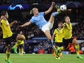 السيتي يكتسح دورتموند وبرشلونة ينجو من الخسارة وفوز الانتر، انتصار كبير للنصر