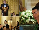 ترامب يصف كريستيانو بالافضل عبر العصور، تأهل اسبانيا وبلجيكا واسكتلندا الى كأس العالم