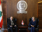 منسى يلتقي بلاسخارت: الضغط الدولي ضروري لوقف خروق الاحتلال الإسرائيلي!