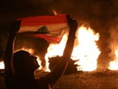 استشهاد المؤهل اول في الامن العام علاء شحادة بعد إصابته بغارة اسرائيلية