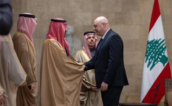 الرئيس جوزاف عون يلتقي مستشار وزير الخارجية السعودي لبحث التهديدات الإسرائيلية والأوضاع الإقليمية