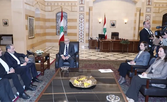 سلام يستقبل عراقجي: التفاهم بين اللبنانيين وحصر السلاح بيد الدولة